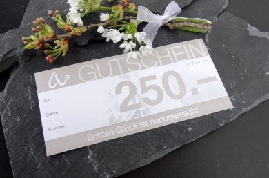 Gutschein CHF 250.- 