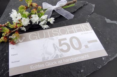 Gutschein CHF 50.- 