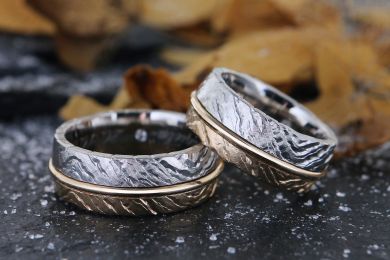 Jubiläumsringe, Reifen aus alten Eheringen 